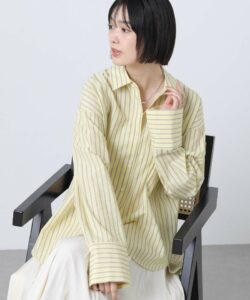 Gready Brilliant LUカラーストライプシャツ