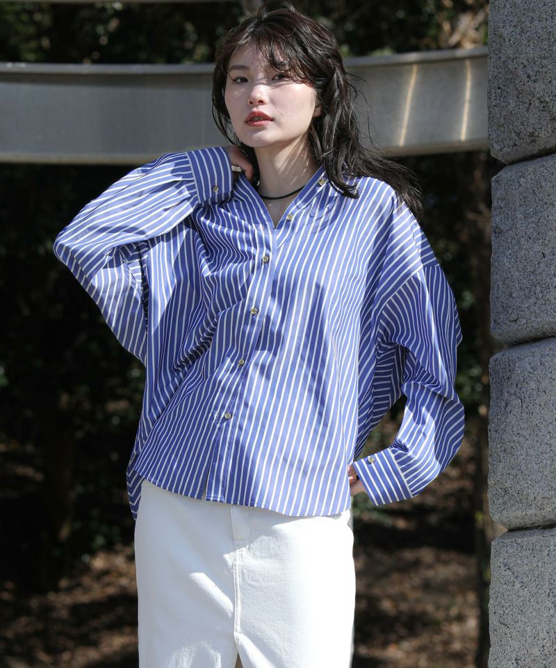 クロシェレースシャツ